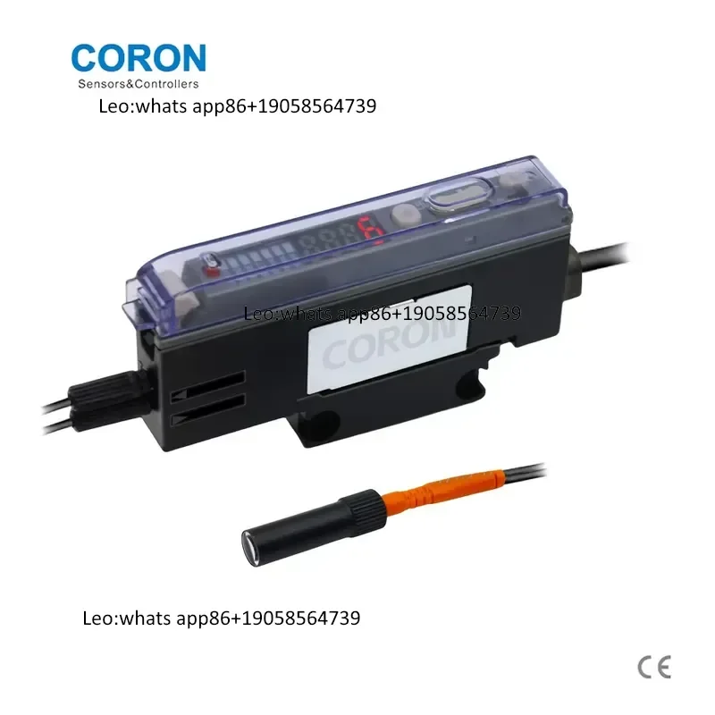 Optical Fiber Amplifiers and Sensors with Fast Response Time for Detecting Small Objects Color Differences in Confinement