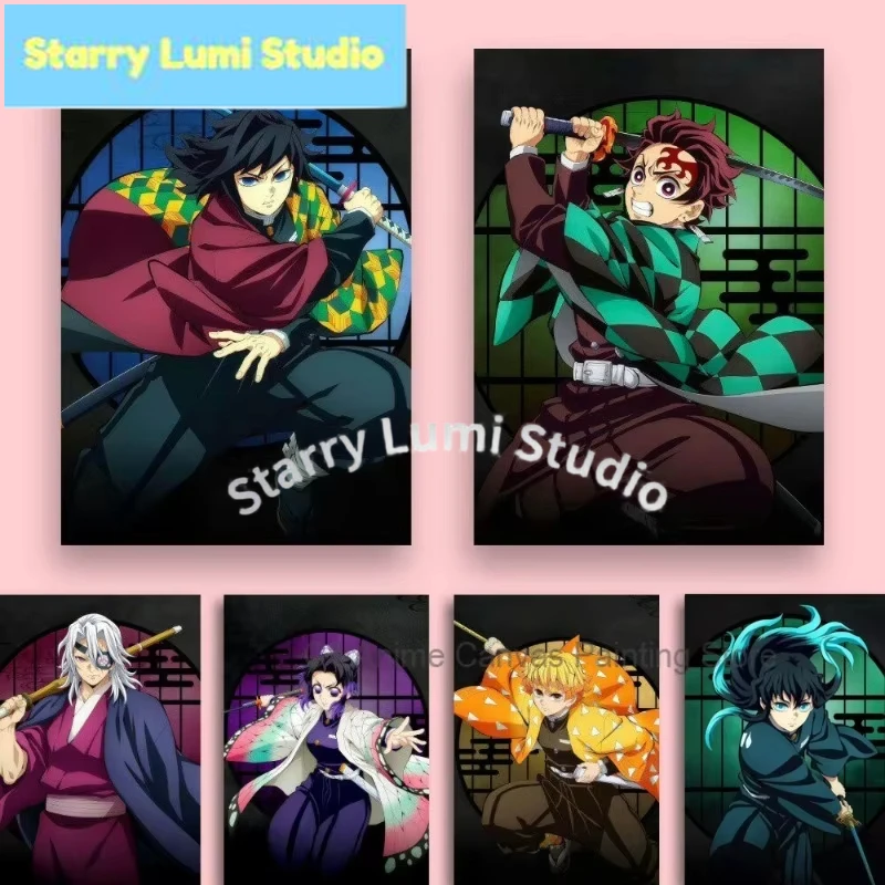 

Алмазная мозаика D-Demon S-Slayer: Танджиро и Незуко (аниме), алмазная вышивка ручной работы, изысканный подарок, декор для дома