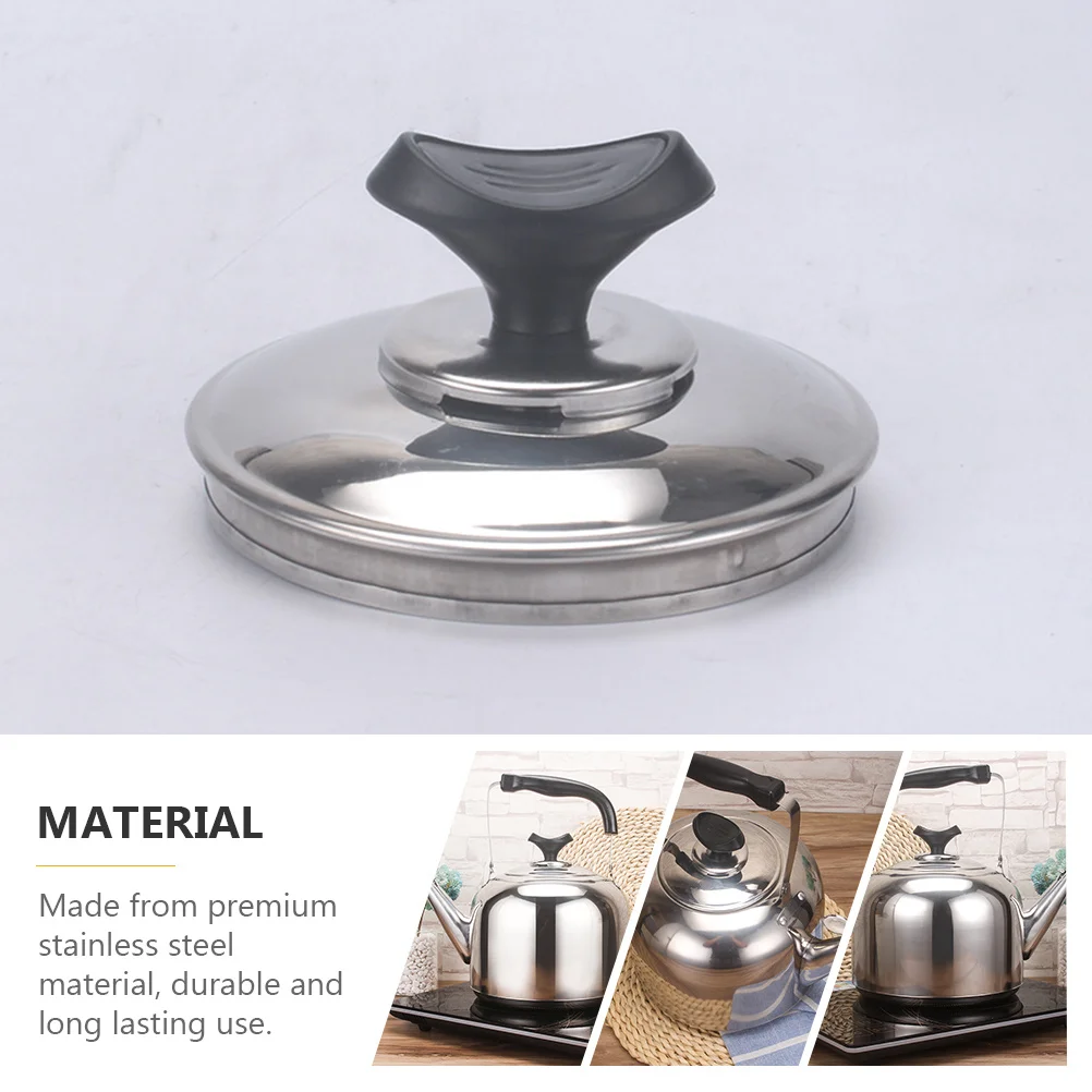 

1Pcs Stainless Steel Water Kettle Heavy Duty Sounding Teakettle for Gas Stove Induction Cooker Home Tea Coffee Boiling Kettle