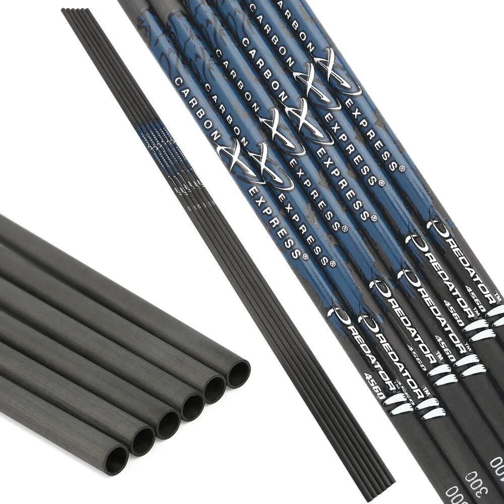 

6/12/18pcs 31 Inch Pure Carbon Arrow Shafts ID6.2mm Spine 300/400/500/600/700 Bow Archery Target Hunting Shooting Arrow Rod