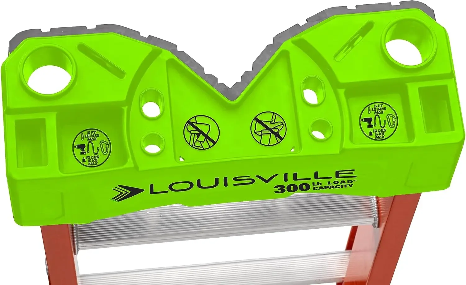 24PT Foot Extension Ladder, 20 feet, Orange