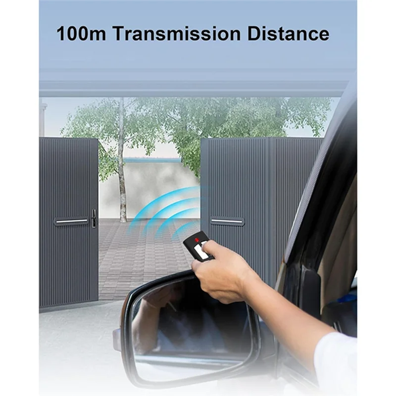 

【B89E】Garage Door Opener Remote Control For TO. GO 2WV 433.92Mhz Rolling Code Handheld Transmitter