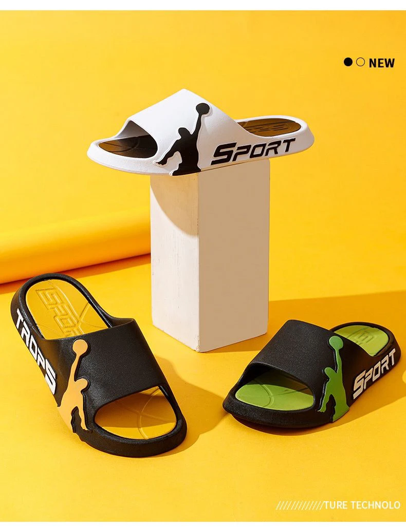 Mode männer Hausschuhe PVC Weiche Sohle Nicht-slip Rutschen Casual Outdoor Strand Flip-Flops Hause Badezimmer Paare Hausschuhe neue Sandale – Detail 3
