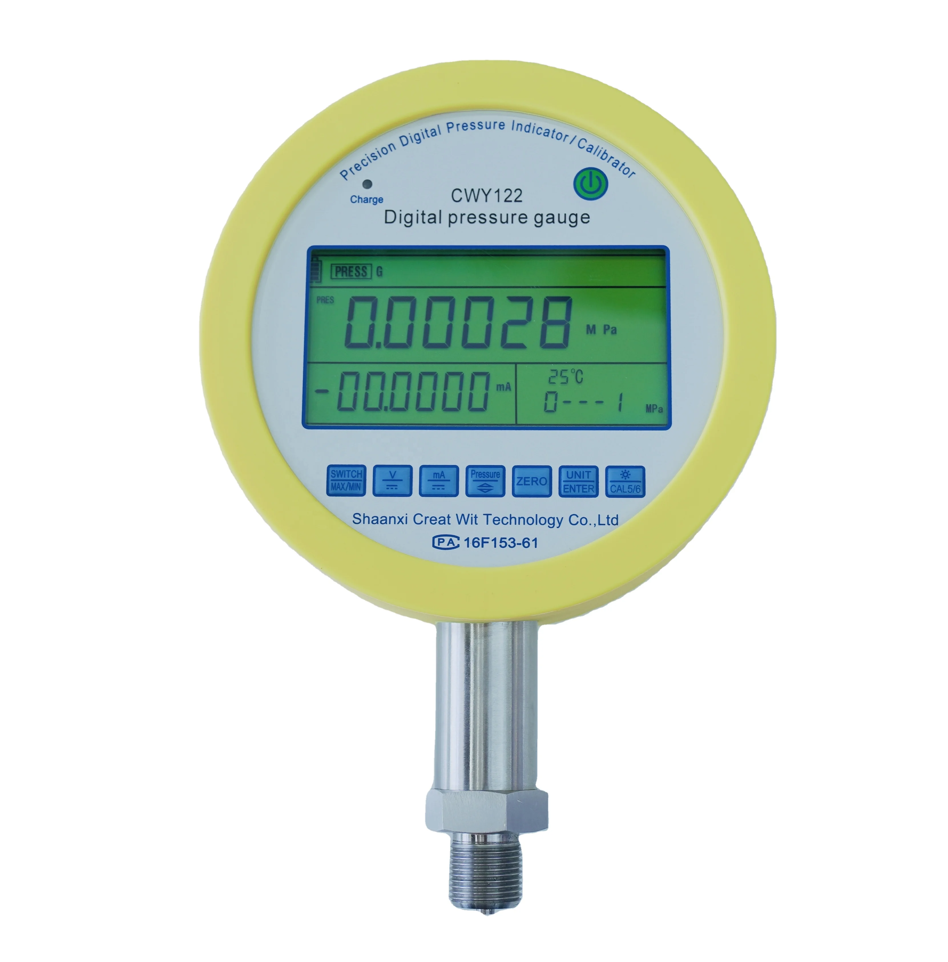 

High Accuracy 0.05%, 0.02% Digital Pressure Gauge