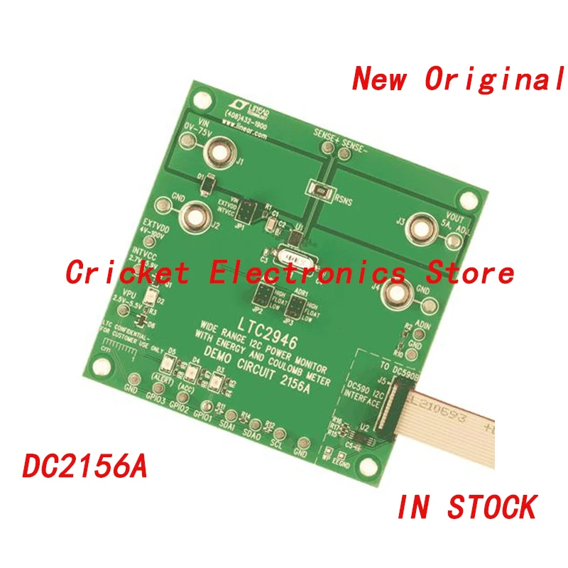 DC2156A Demo board LTC2946IDE power supply power supply and energy monitor I2C 2.7 V to 100 V power supply