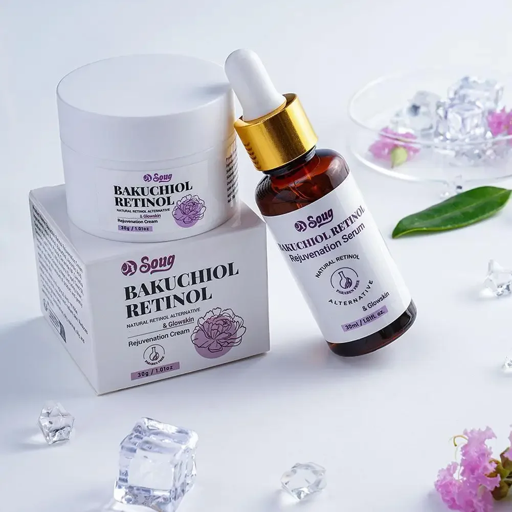 30ml Retinol Rejuvenation Cream Bakuchiol Retinol Cream & Face Serum Fight Retinol Vitamin Face Hydrating Skin Care