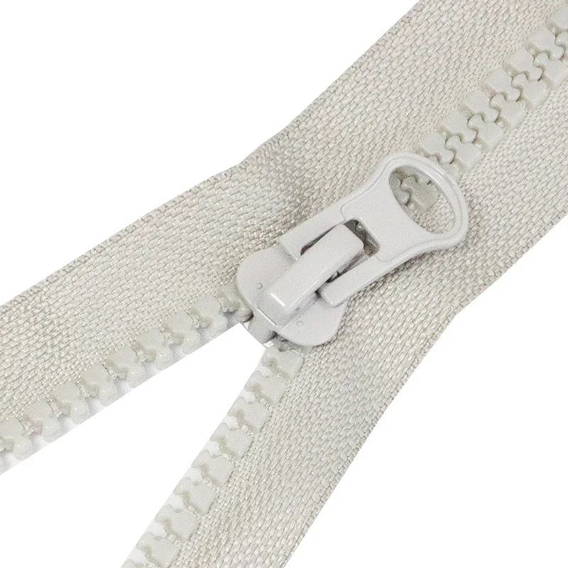 طقم إصلاح بسحاب واحد مفتوح من الراتينج ، مشغولات يدوية لخياطة الملابس ، ملحقات المعطف والملابس ، سترة مبطنة ، 8 # ، 50: 50: 60: 50: 70