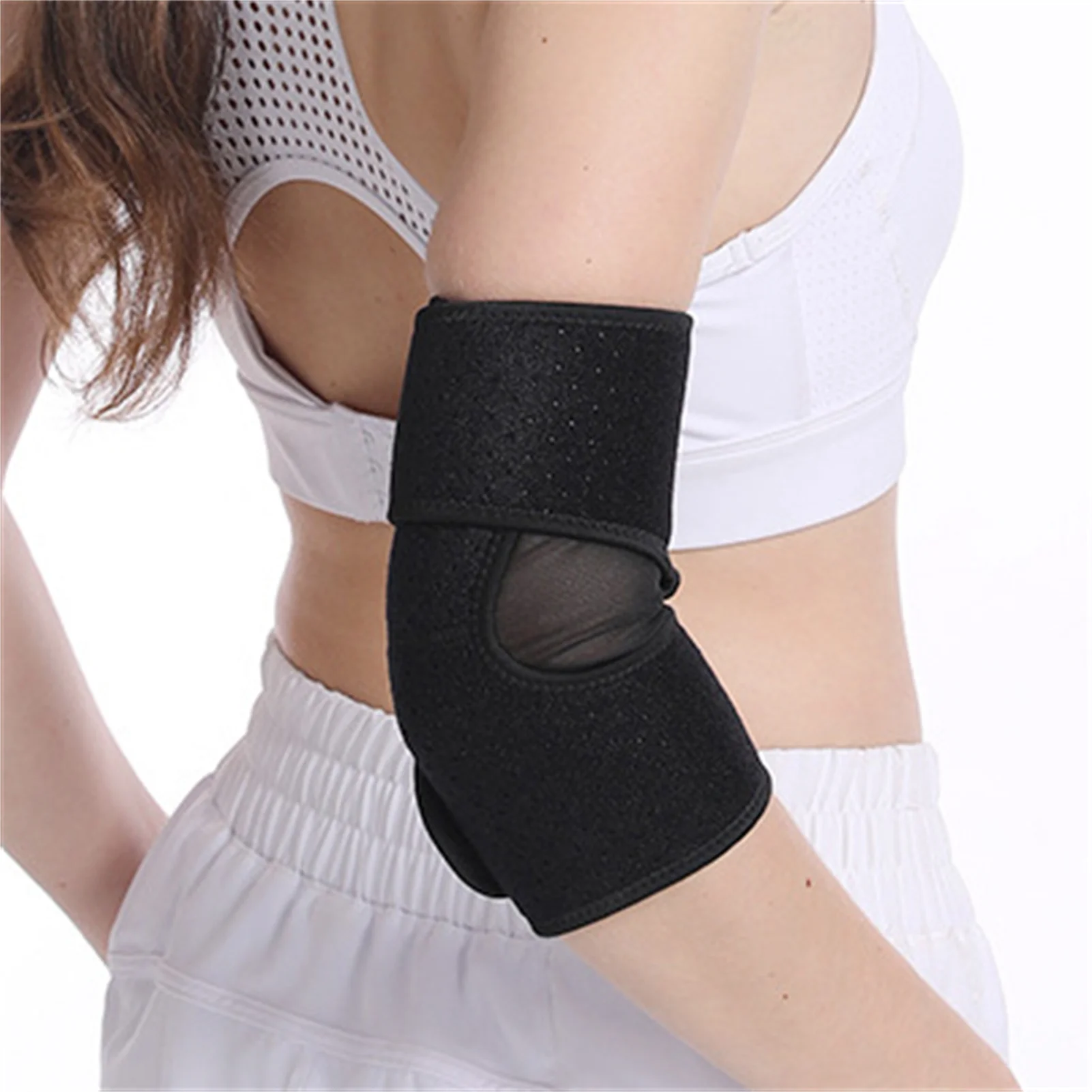 Compression Arm Sleeves Breathable Adjustable Support Muscle Recovery for Basketball Tennis Cycling Fitness Men and Women