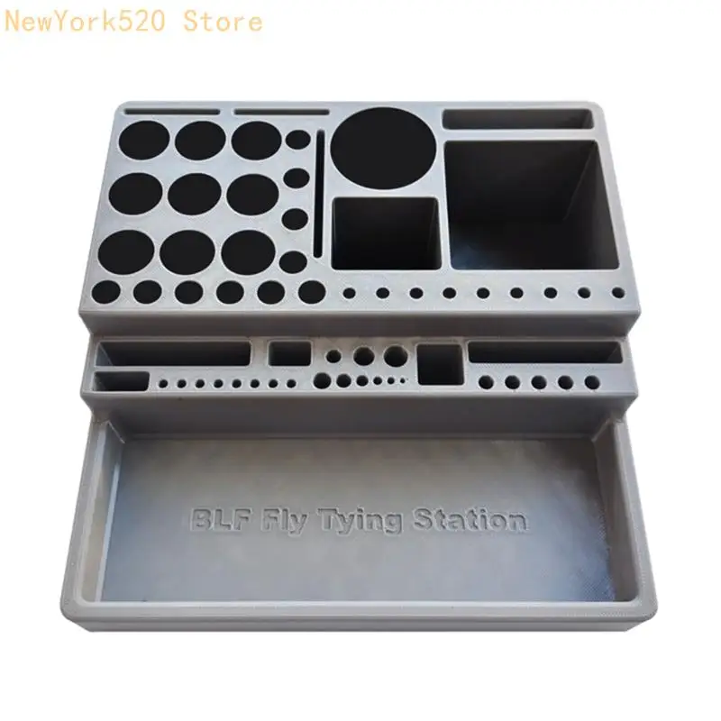N84C Fly Tying Tying Materials Storage Desktop Storage Rack