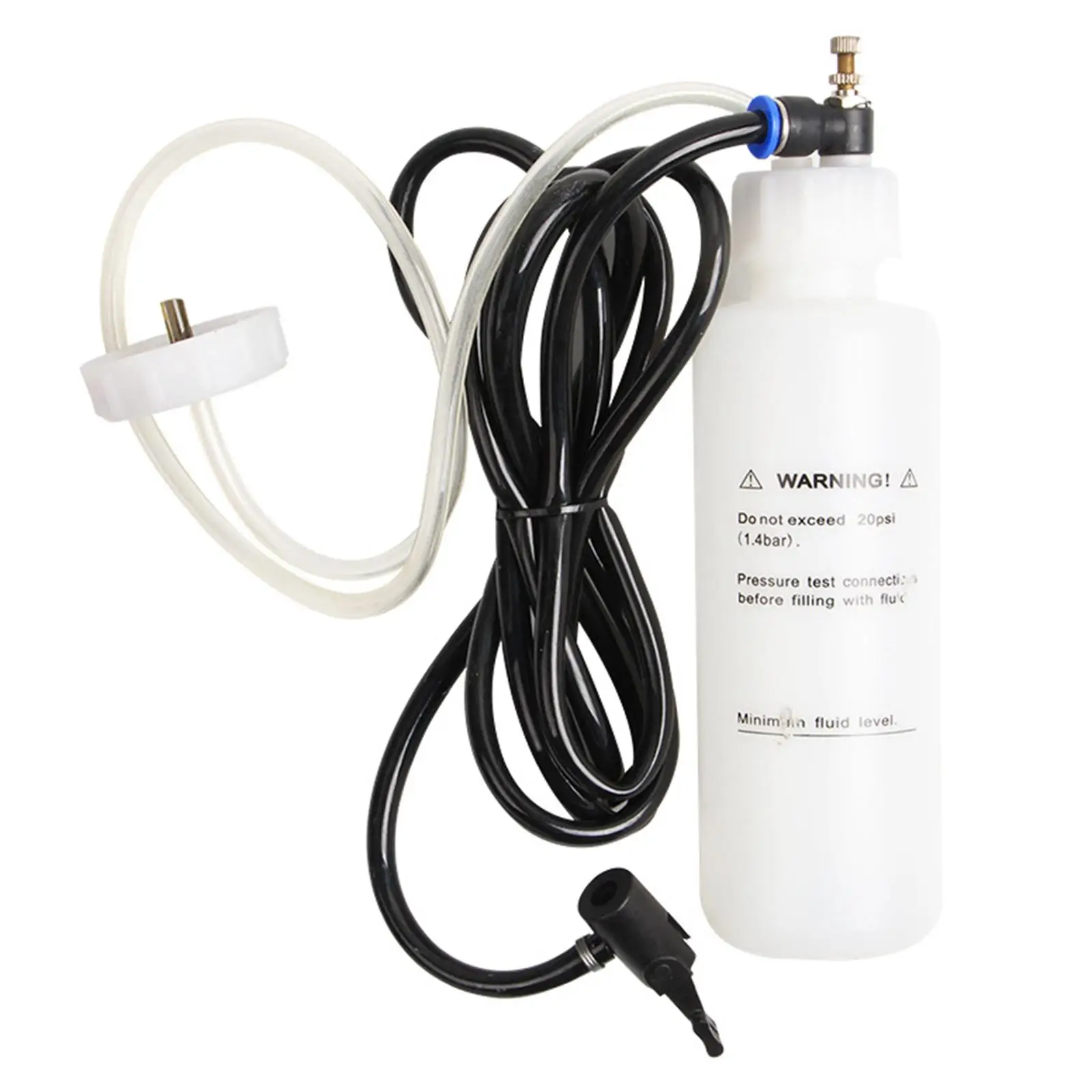 

Brake Bleeding Clutch Fluid Bleeder Kit ABS System Maintenance Premium 500ml