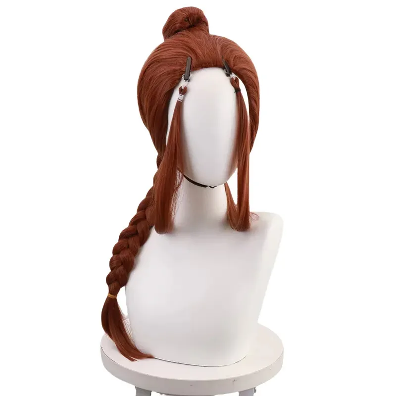 أزياء كاتارا التأثيرية Aar The Last Airbender Anime بدلة نسائية حمراء مجموعات احتفال الهالوين شجاعة وذكية