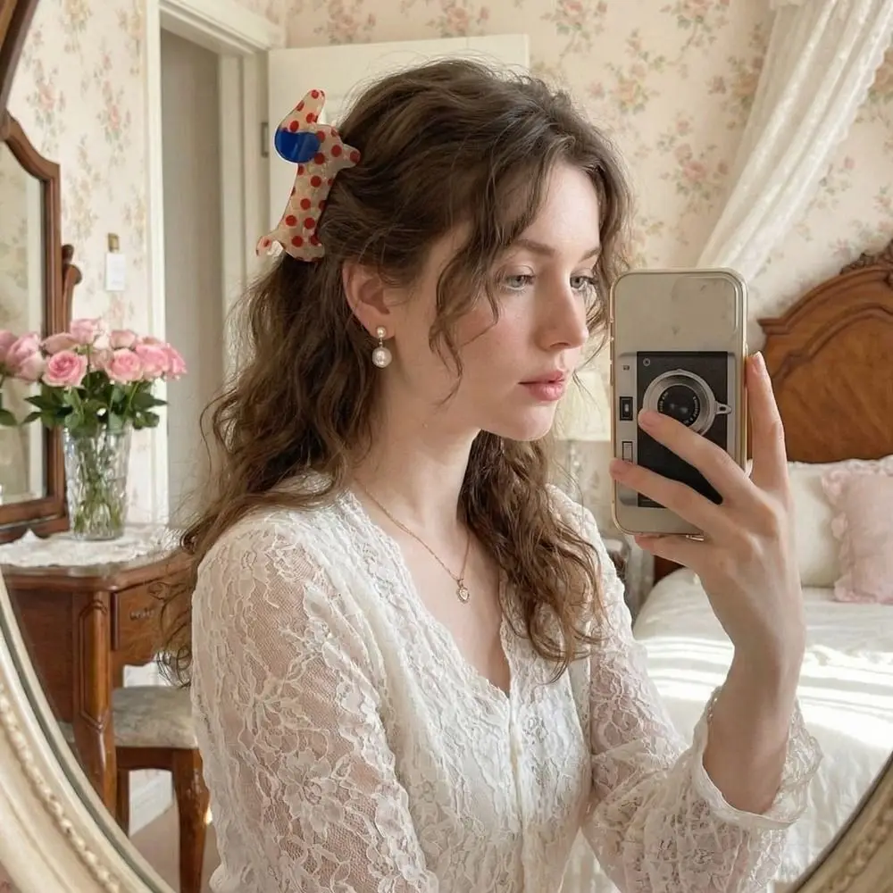 Sweet Pvc Polka Dot…