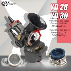 PWK 28 30mm Motorcycle Carburetor YD28 YD30 Carburador With Power Jet ATV For Maikuni Motorcycle Competitive Racing Parts