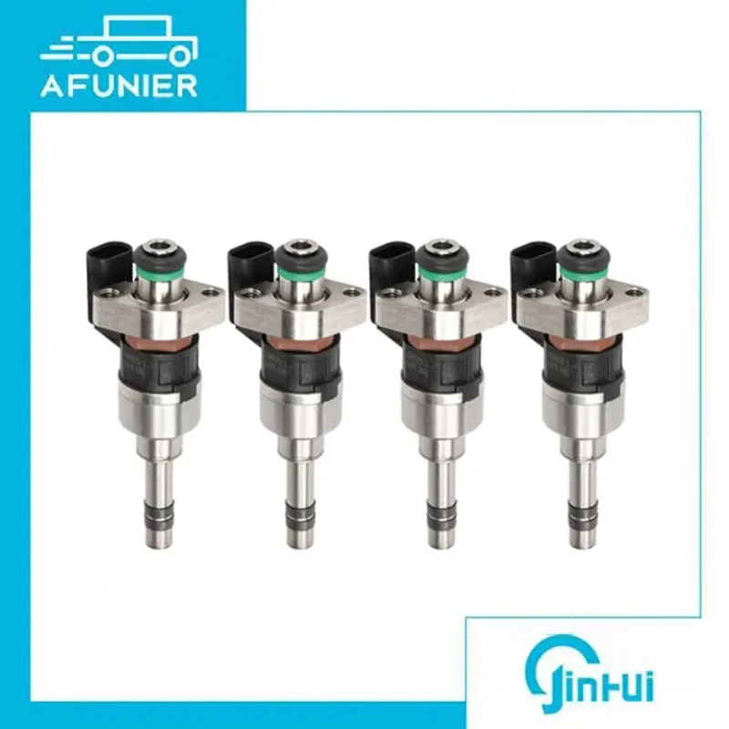 4Pcs Fuel Injectors Nozzle For Chevrolet Equinox GMC Terrain Buick Encore Cruze Malibu 1.4L 1.5L 1.6L L4 16-19 OE No.:55577403