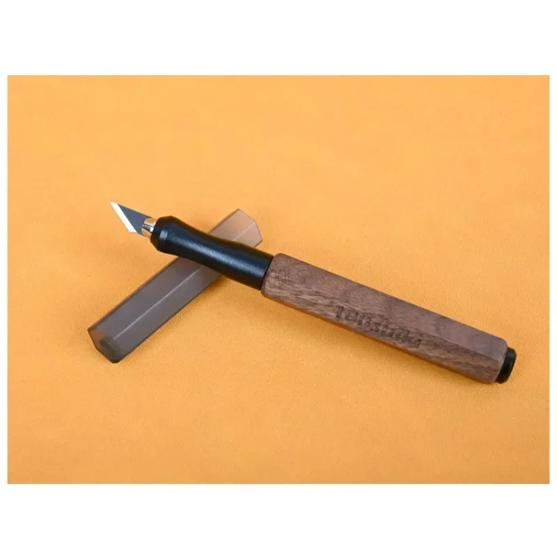 Woodworking Mini Engraving Pen Carpentry Carving Knife Marking Pen Art Drawing Knife Woodcut DIY Carving Knife Lettering Tools