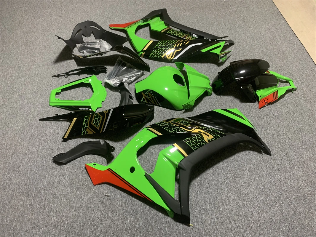 Injection New ABS Fairings Kit Fit for Kawasaki Ninja ZX-10R ZX10R 2011 2012 2013 2014 2015 11 12 13 14 15 Bodywork Green black