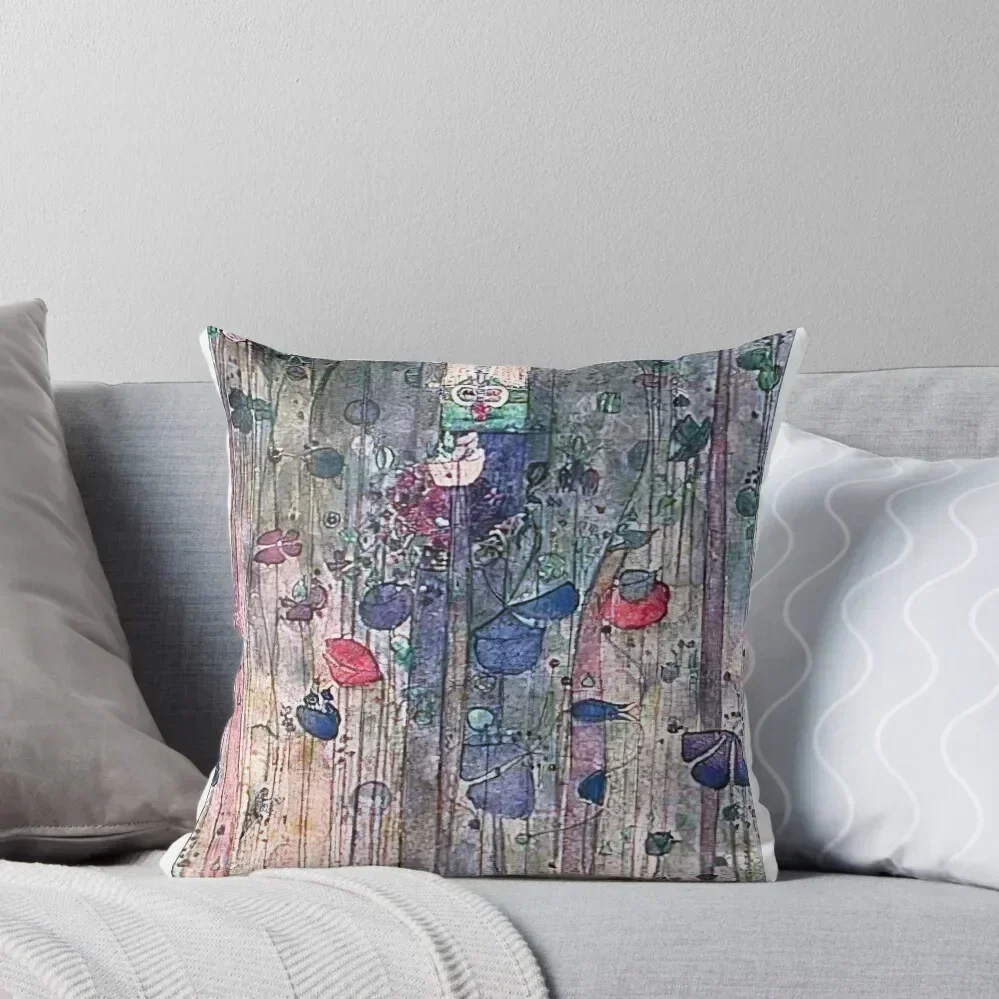 

Charles Rennie Mackintosh In Fairyland 1897 Throw Pillow Cushion Covers For Living Room Pillow Covers Decorative pillow