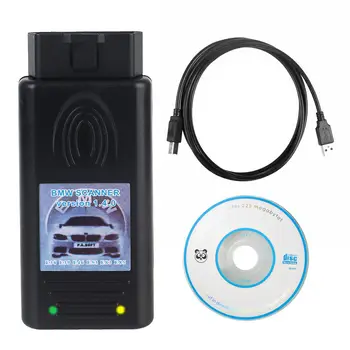 Pro skener BMW 1.4.0 multifunkční odemykací verze USB diagnostické rozhraní pro Windows XP diagnostický skener automobilů 10 nejlepší prodej skenování odemknutí auta - №1