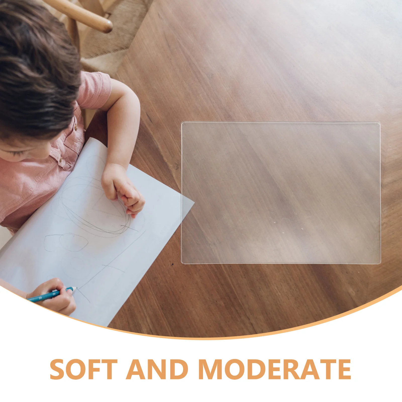 

Children'S Painting Gel Plate Clear Reusable Art Plate For Monoprinting Diy Scrapbooking Kids Craft Activities Gel Press