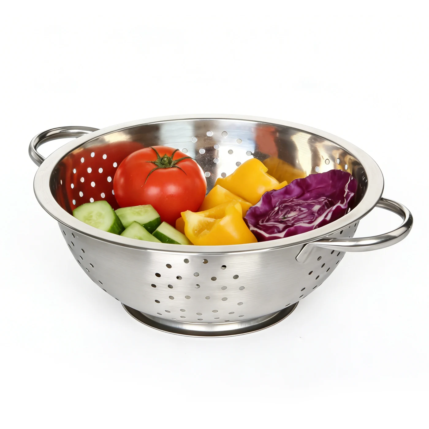 TastyWay 1Pc 2026 New Kitchen Tool Stainless Steel Kitchen Mesh Sifter Colander Strainer Sieve Baskets