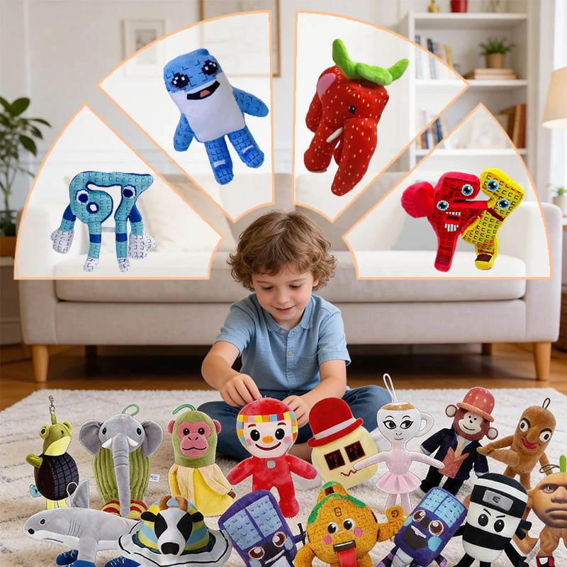 

Newest Steal A Brainrot Esok Sekolah Plush Sammy Jandel Strawberry Elephant Plushie No. 67 Stuffed Doll Toy Fans Birthday Gifts