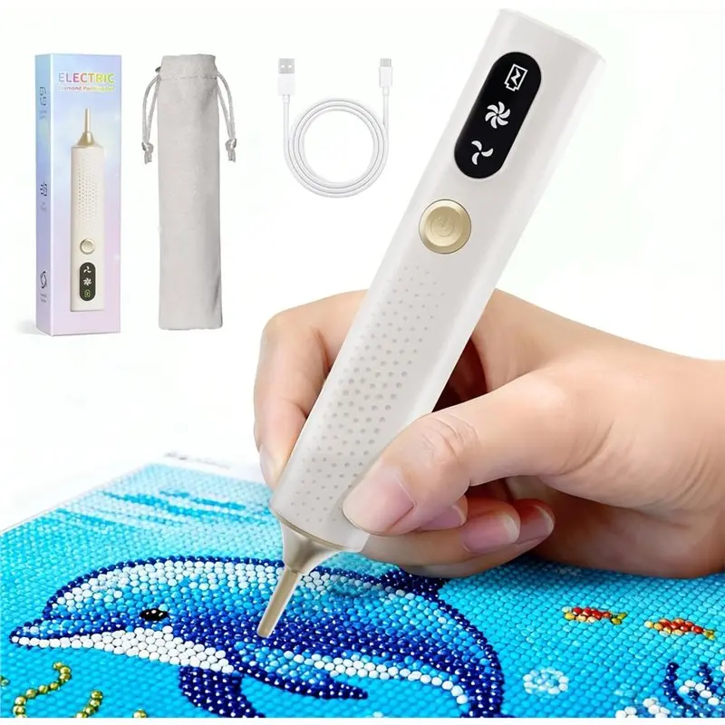 

【FITTING】Electric Painting Pen Adjustable Suction Mode, Cordless Art Vacuum Pen, Rechargeable Painting Tools, Art Kits Included