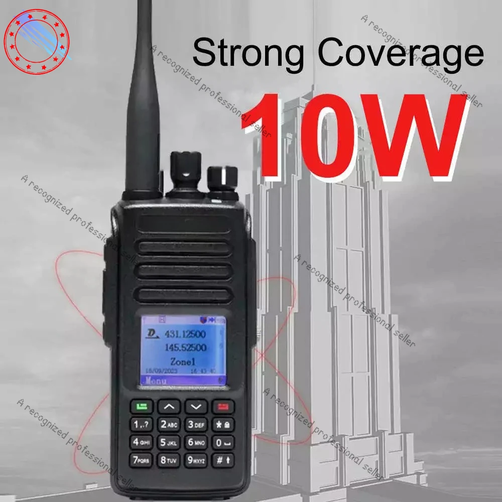 

MD-UV390 Plus AES256 Encrypted 10W High Power IP67 DMR Digital Radio