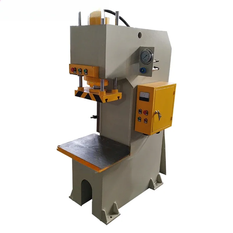 10T mini C frame single column hydraulic press machine for straightening & pressing 20t 25t 63ton  single arm hydraulic press