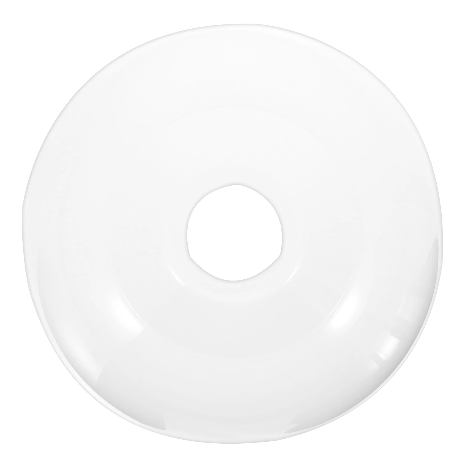 

Acrylic Lamp Shade White E27 245mm Cream Style Pendant Cover Safe Light Decorative Hanging Ceiling Shades Replacement
