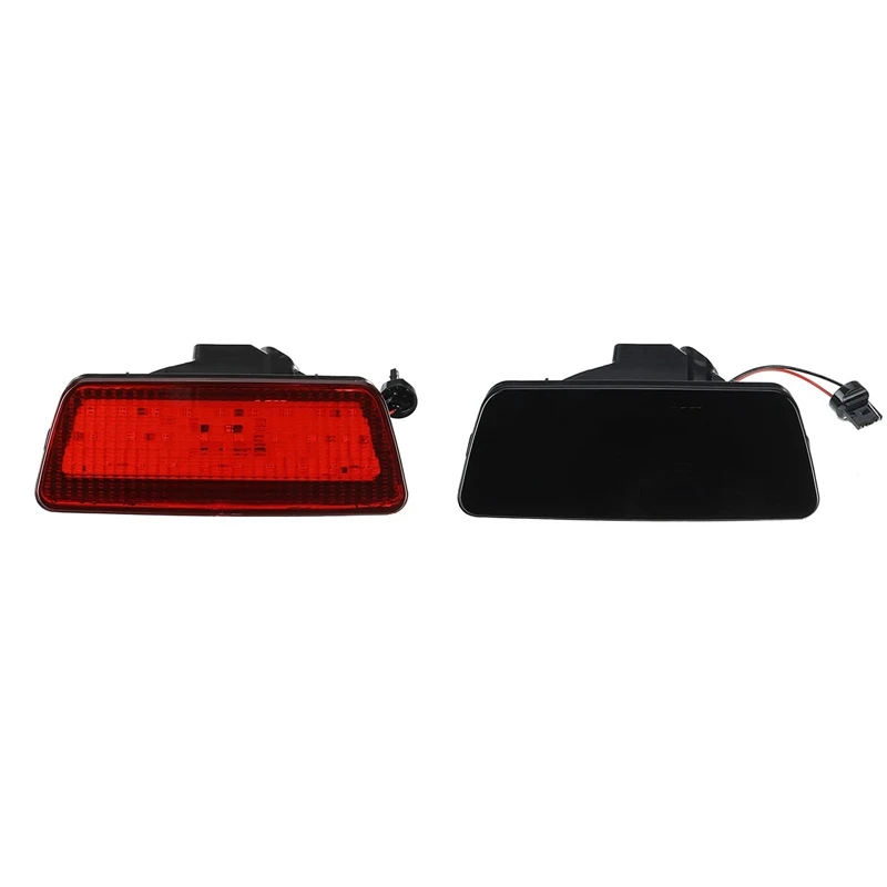 LED Rear Bumper Tail Light, Refletor de freio, Lâmpada de nevoeiro para Nissan X-Trail Rogue, Murano Juke, 26580-ED50A