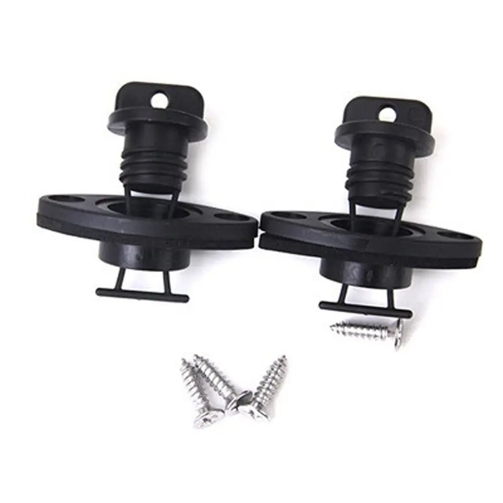 Accessories for Boat for Canoe with Screws Scupper Stopper Sealing Plugs Drain Holes Plugs Thread Drain Plug Kayak Drain Plug