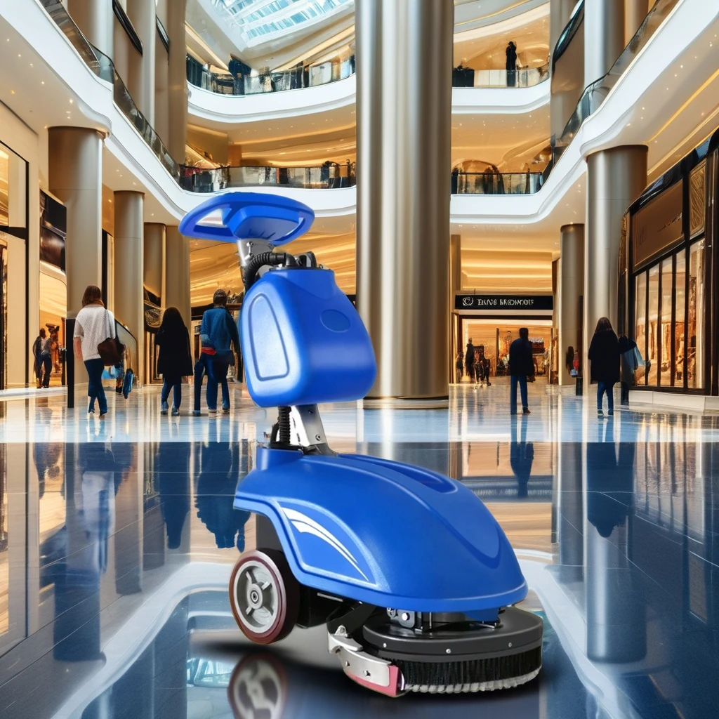 Professional Commercial Electric Carpet Cleaning Machine Floor Sweeper Equipment With New Condition Engine For Farm Industries