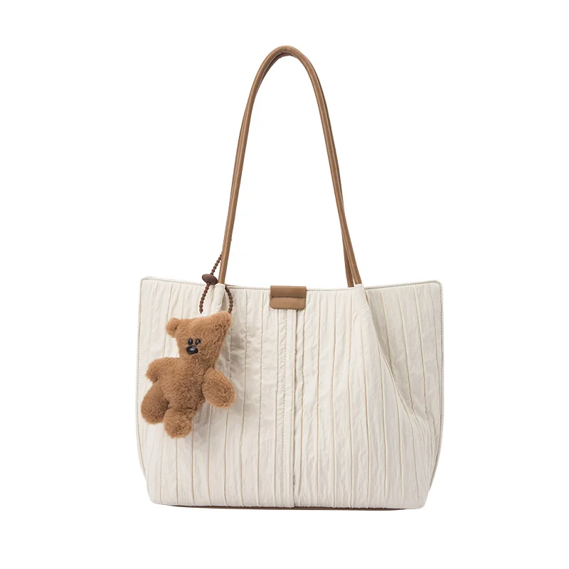 Semir Tote Bag Women 2024 New Relaxed Atmosphere Handbag Fashion Large Capacity Commuter Shoulder Bag