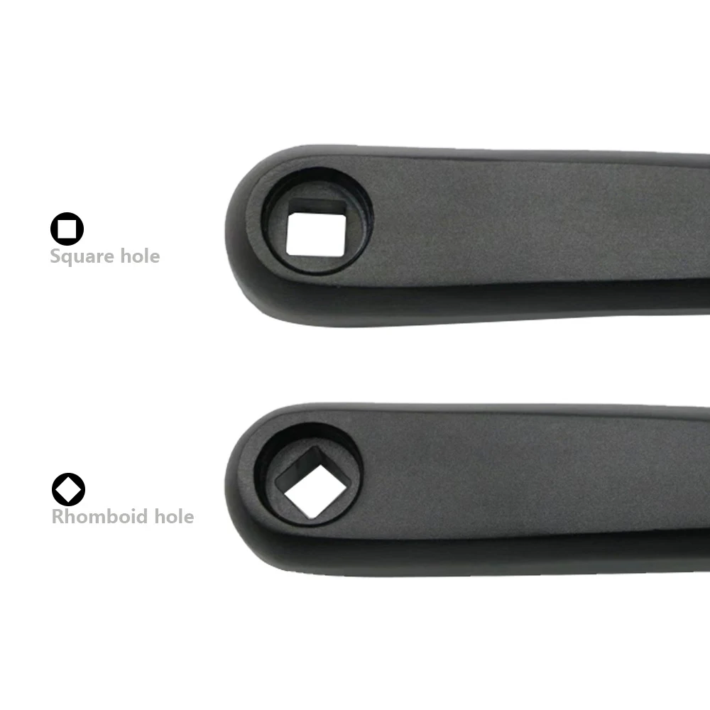 1 Stück MTB-Kurbelgarnitur Fahrradkurbel Reparaturteile 170mm Lange Fahrradkurbel mit Vierkantloch Linke Separate Kurbel – Detail 4