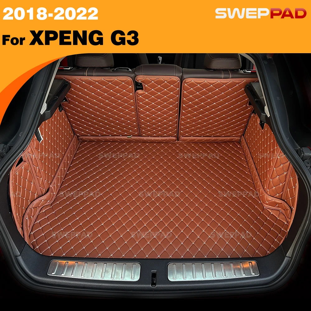 

Для XPENG G3 2018-2022 21 20 19 авто полное покрытие коврик для багажника автомобильный защитный коврик грузовой вкладыш аксессуары для интерьера