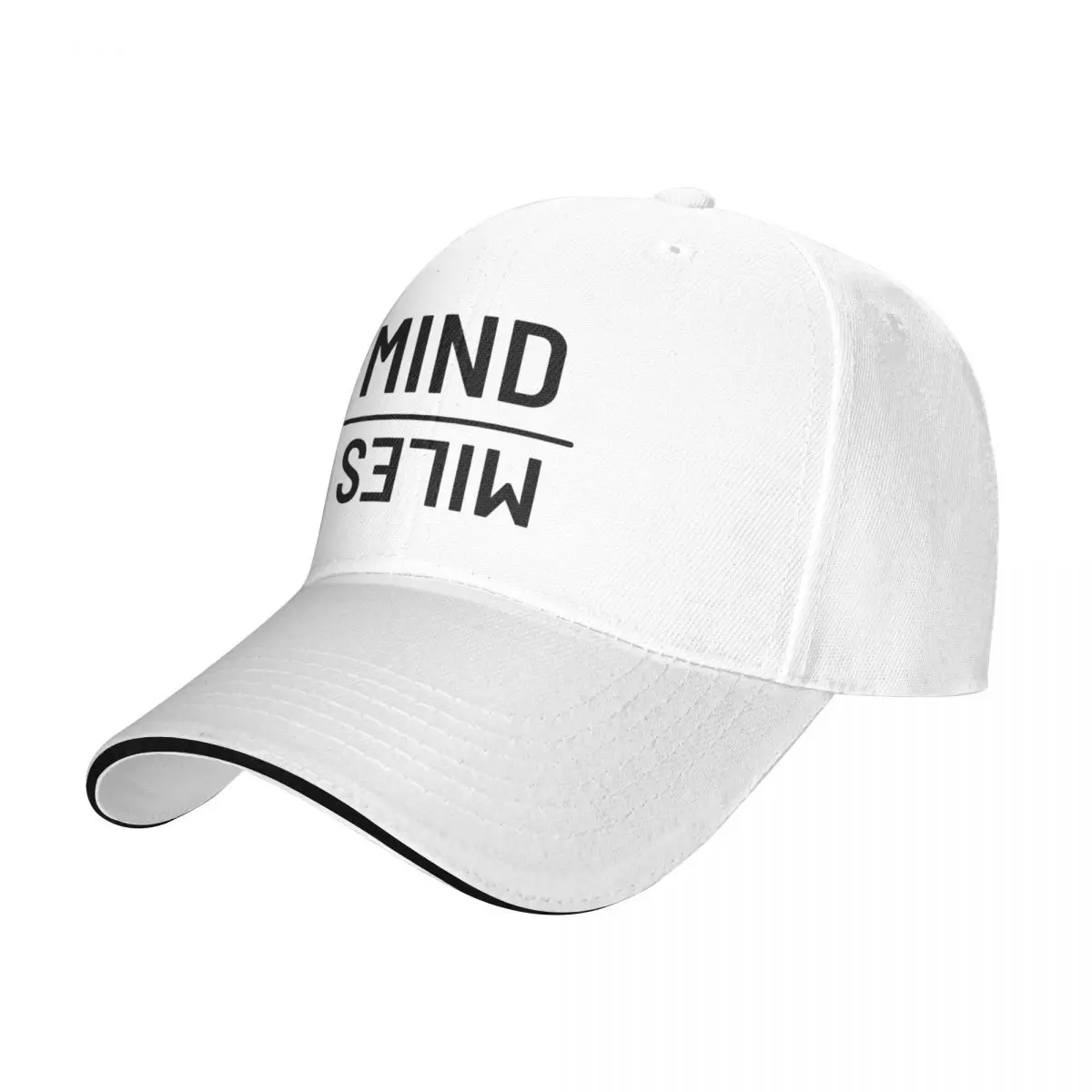 Mind Over Miles Baseball Cap derby hat Sunhat Beach Sun Hats For Women Men's