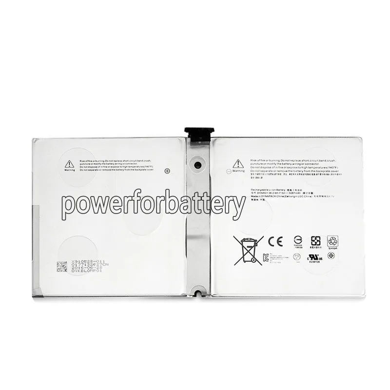 

New Replacement Battery DYNR01 G3HTA027H for Pro 4 Pro4 12.3 "1724-