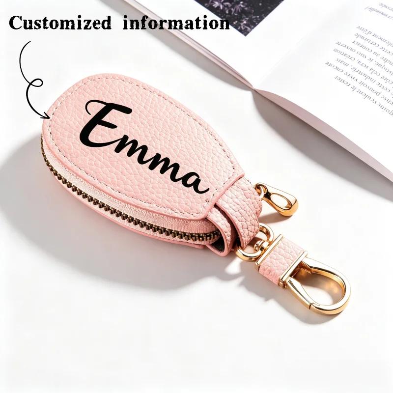 Anpassbarer Schlüsselorganizer mit Goldenem Reißverschluss, Kompakte Mehrfarbige Tasche für Zuhause & Täglichen Gebrauch, Ideales Geschenk für Feiertage Geburtstage – Detail 3