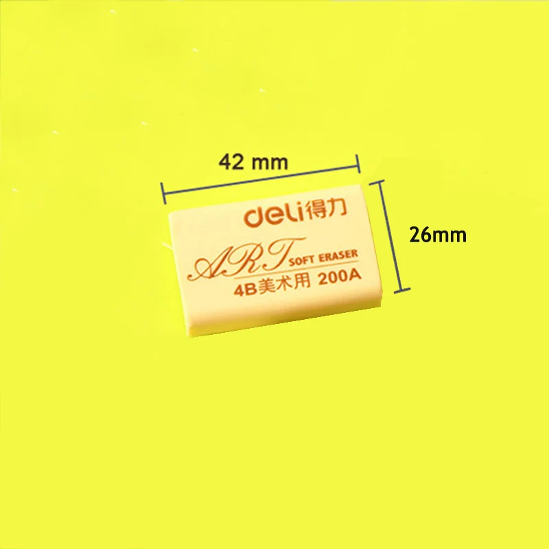 4B Pencil Eraser Art Sketch Painting Dedicated Student Stationery Erasers Artist Drawing Rubber Office School Supplies