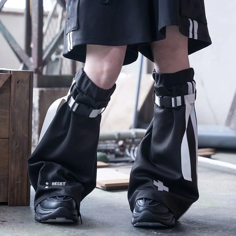 

Leg Warmer Subculture Strap Leg Cover Spicy Girl JK Student Pile up Socks Women Lolita Long Sock Boot Cuffs Cosplay