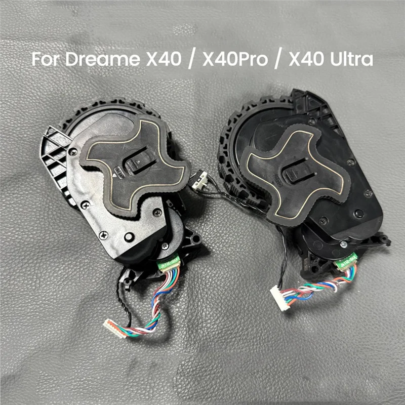 عجلة سفر محرك UNCL لـ Dreame X40 / X40pro / X40 Ultra أجزاء المكنسة الكهربائية استبدال عجلات المكنسة الكهربائية