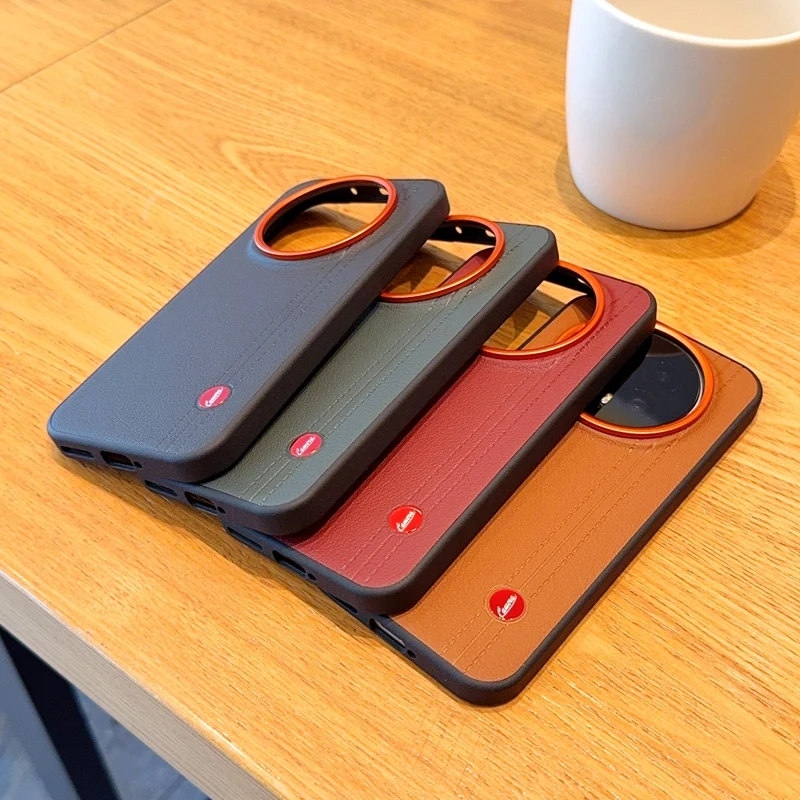 Etui na telefon Huawei Honor Magic 8, 8 Pro, 7, 7 Pro, 6, 6 Pro, o prostym, jednolitym kolorze, z elementami w postaci linii i wykonane z wykorzystaniem technik obróbki skórnej. — zdjęcie produktu 5