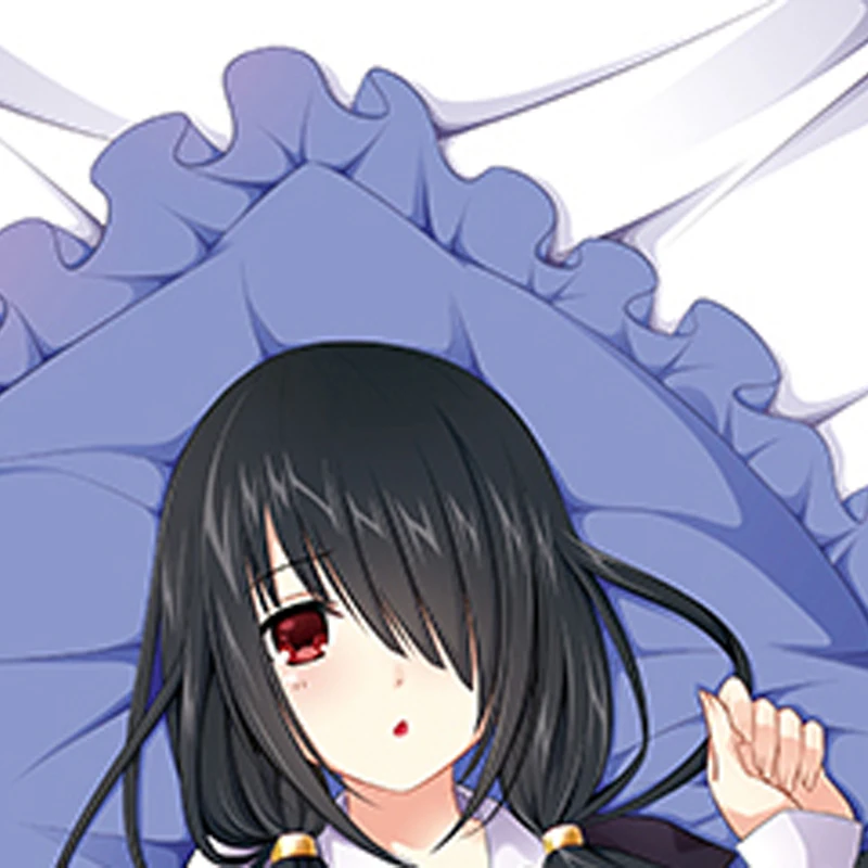 Dakimakura Anime Pillow Case Tokisaki Kurumi Double-sided Print Of Life-size Body Pillowcase Gifts