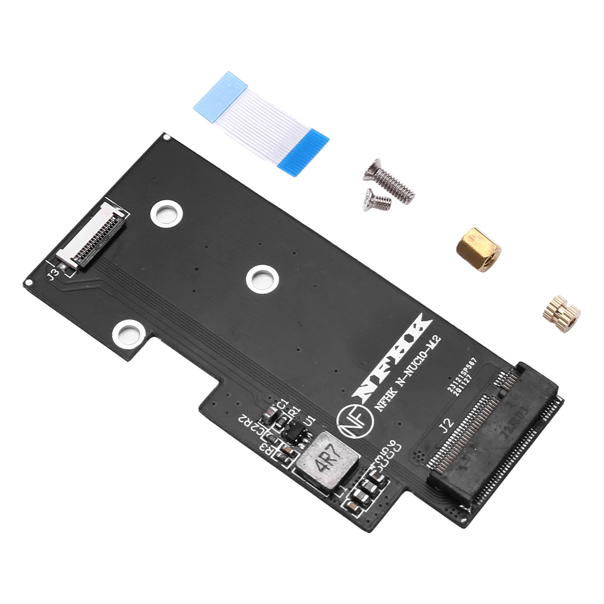 Solid State Drive Adapter Card MINI PCIE to MSATA SSD Adapter Card for NUC10i3FNB NUC10i5FNB NUC10i7FNB