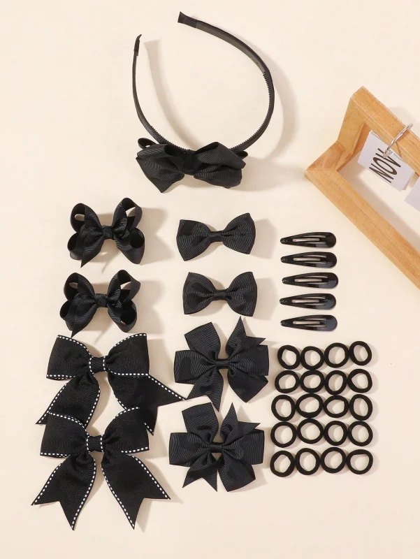 34 szt. Granatowy Zestaw Akces – Tie Clip Set recenzja i cena
