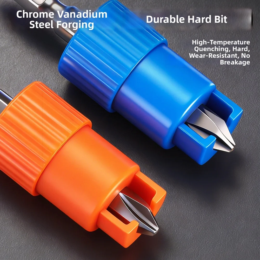 1Pcs Chromium Vanadium Steel Spring Chuck With Magnetic Core For Dependable Performance In Mechanical Assembly Tasks