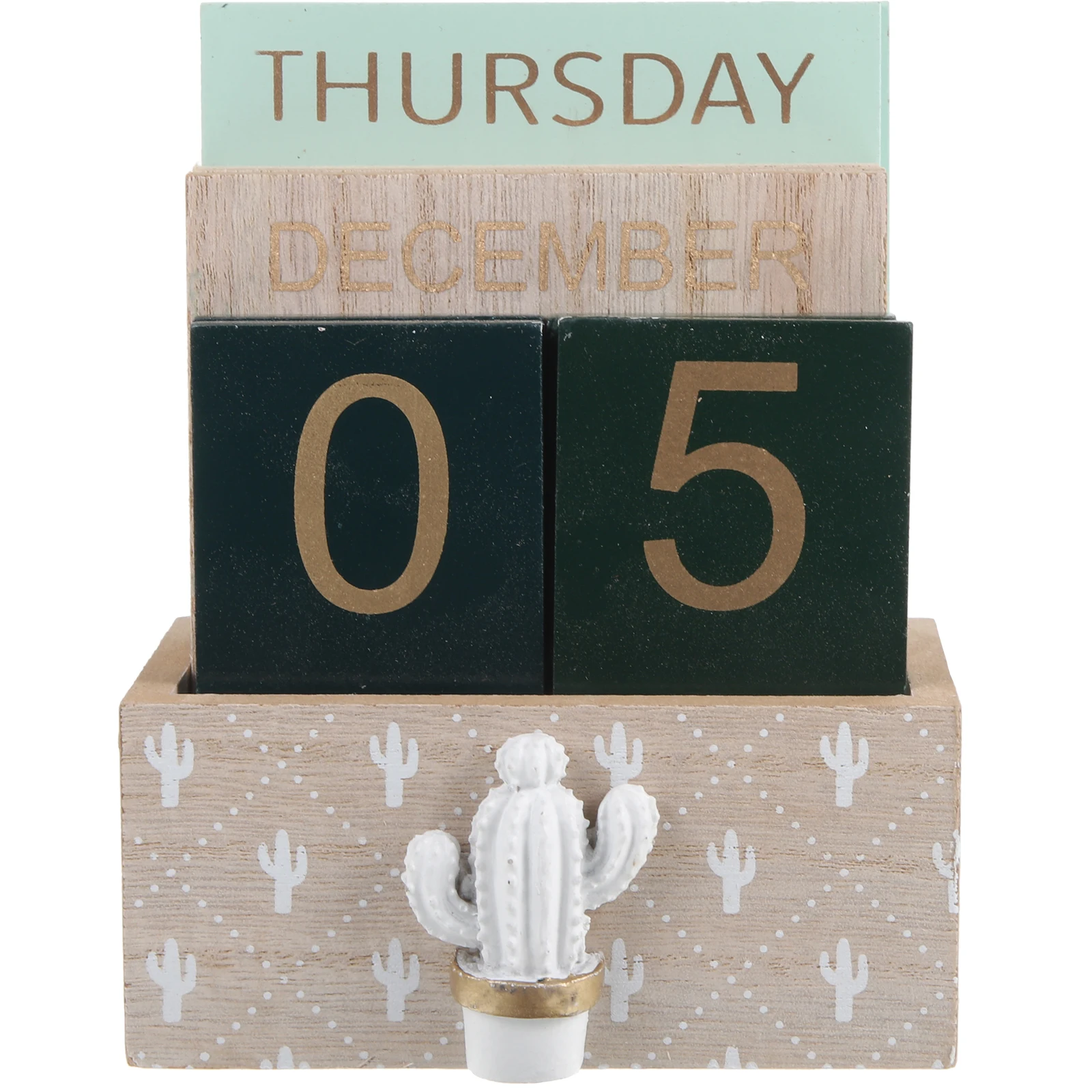 

Wooden Calendar Block Perpetual Date Display Home Office Desk Decor Reusable Tabletop Monthly Planner Desktop Accessory