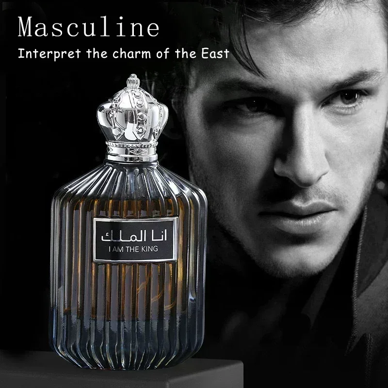 عطر رجالي أصلي عالي الجودة 100 مل عطر دبي برينس كولونيا عطر يدوم طويلاً عطر خفيف عطر صحراوي طازج عربي