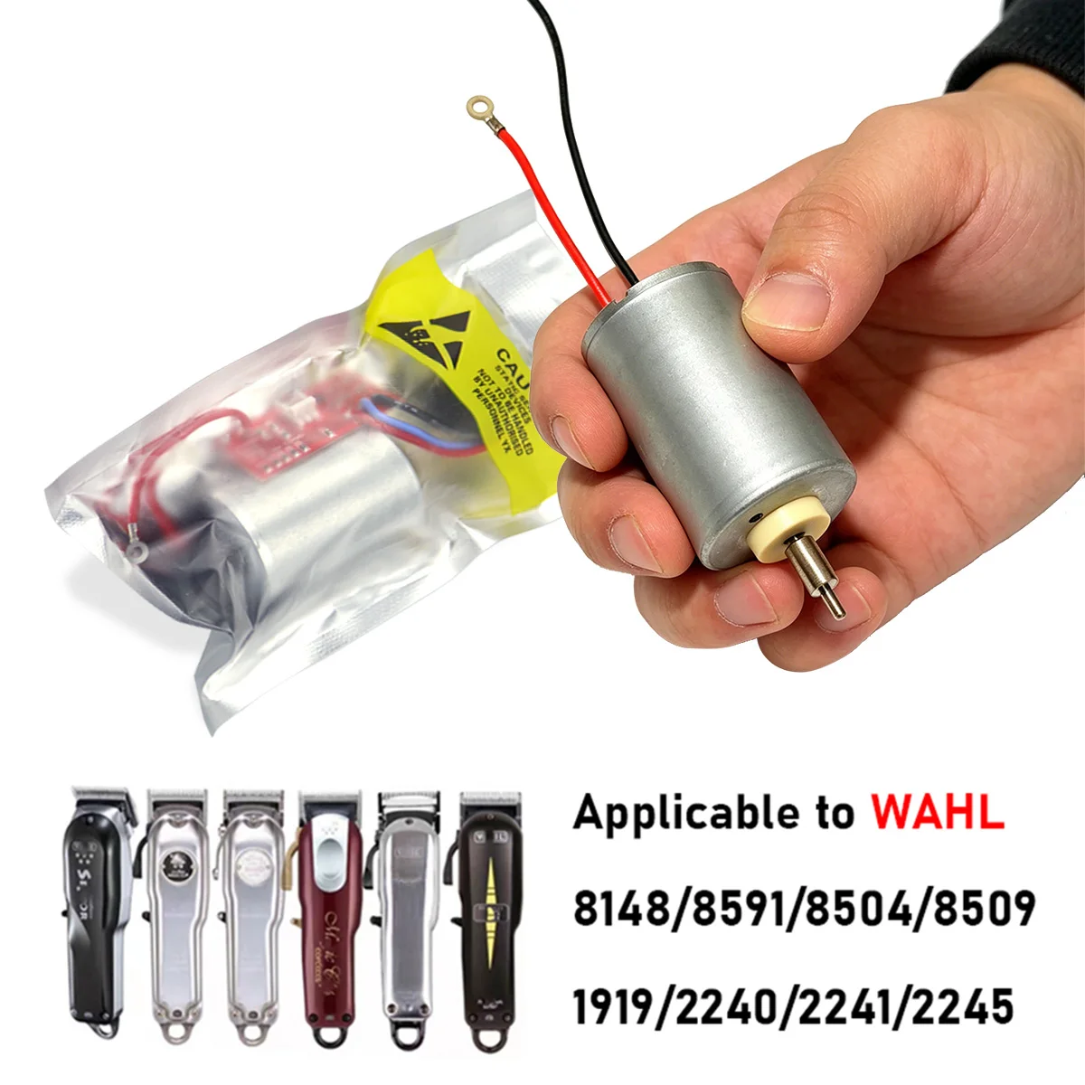 

Men's Professional Hair Clippers for Wahl 8148/8591/8504/1919/8509 8000RPM and 7000RPM Speed Brushless Motor Circuit Board