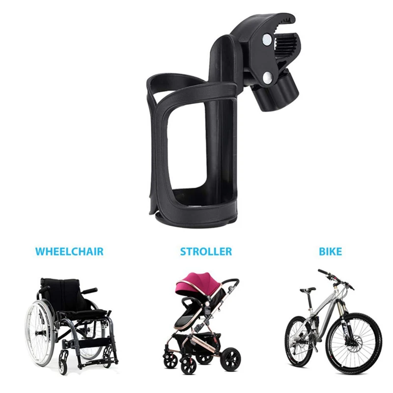 

Adjustable Multifunctional Cup Holder Baby Stroller Wheelchair Bicycle Motorcycle Universal Beverage Rack Accessories